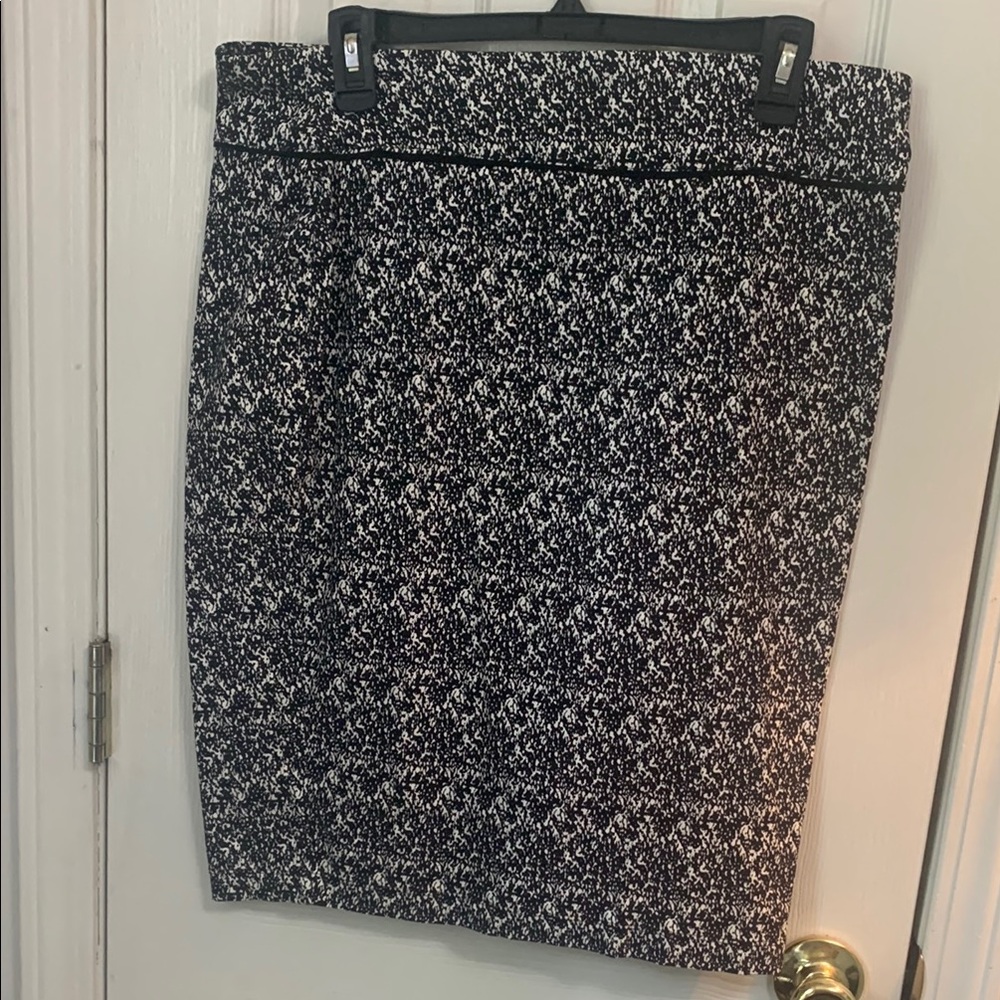 Elegant Black and White Women's Skirt